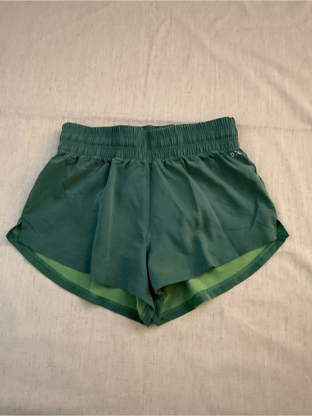 DSG Teal Layered Athletic Shorts